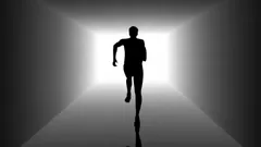 Is this person running toward you or away? This optical illusion reveals your dominant thinking style.